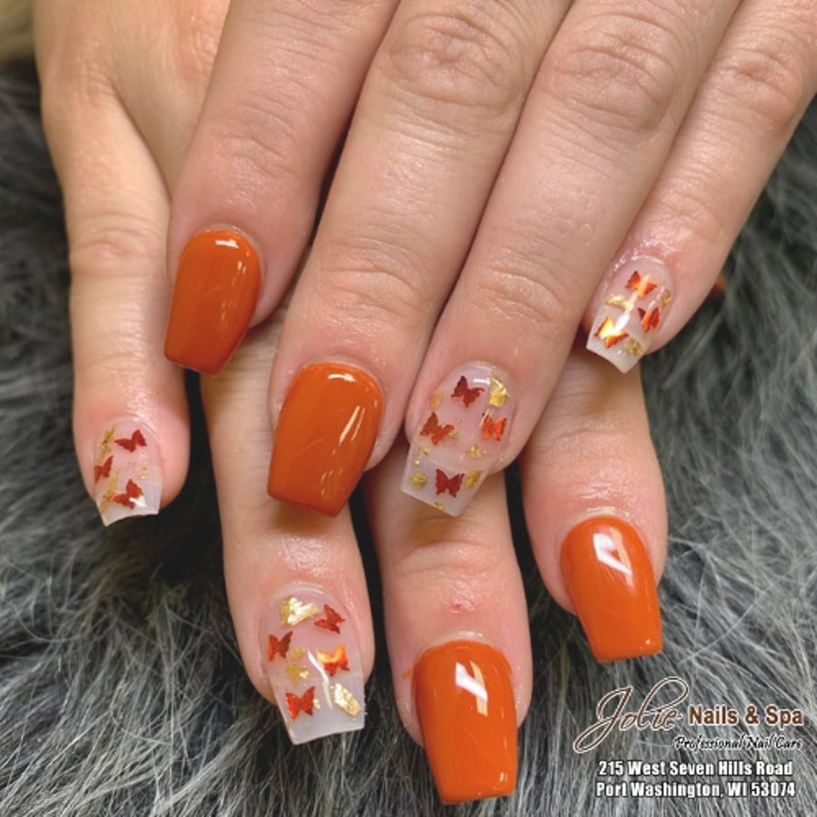 Fall Nails at Jolie Nails & Spa
